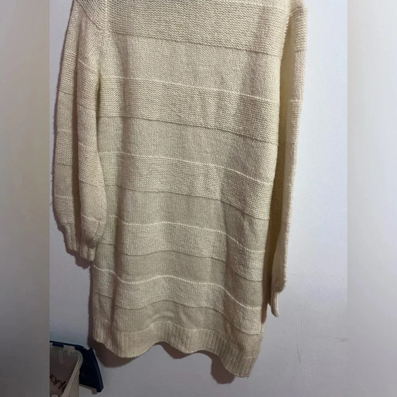 Trina Turk Fosse Wool Blend Sweater Dress with Turtleneck and Balloon Sleeves - Picture 5 of 6